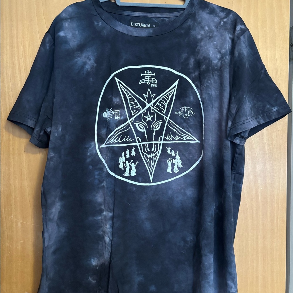 Disturbia Black Graphic T-Shirt
